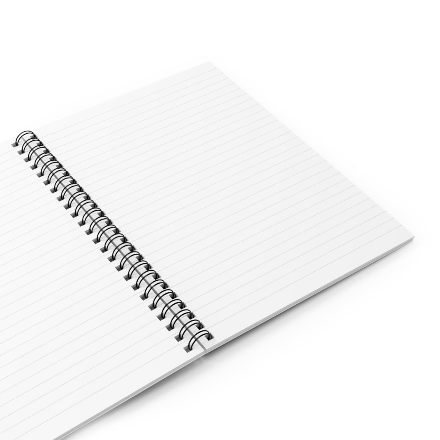 Spiral Notebook - Ruled Line (Pin Design)