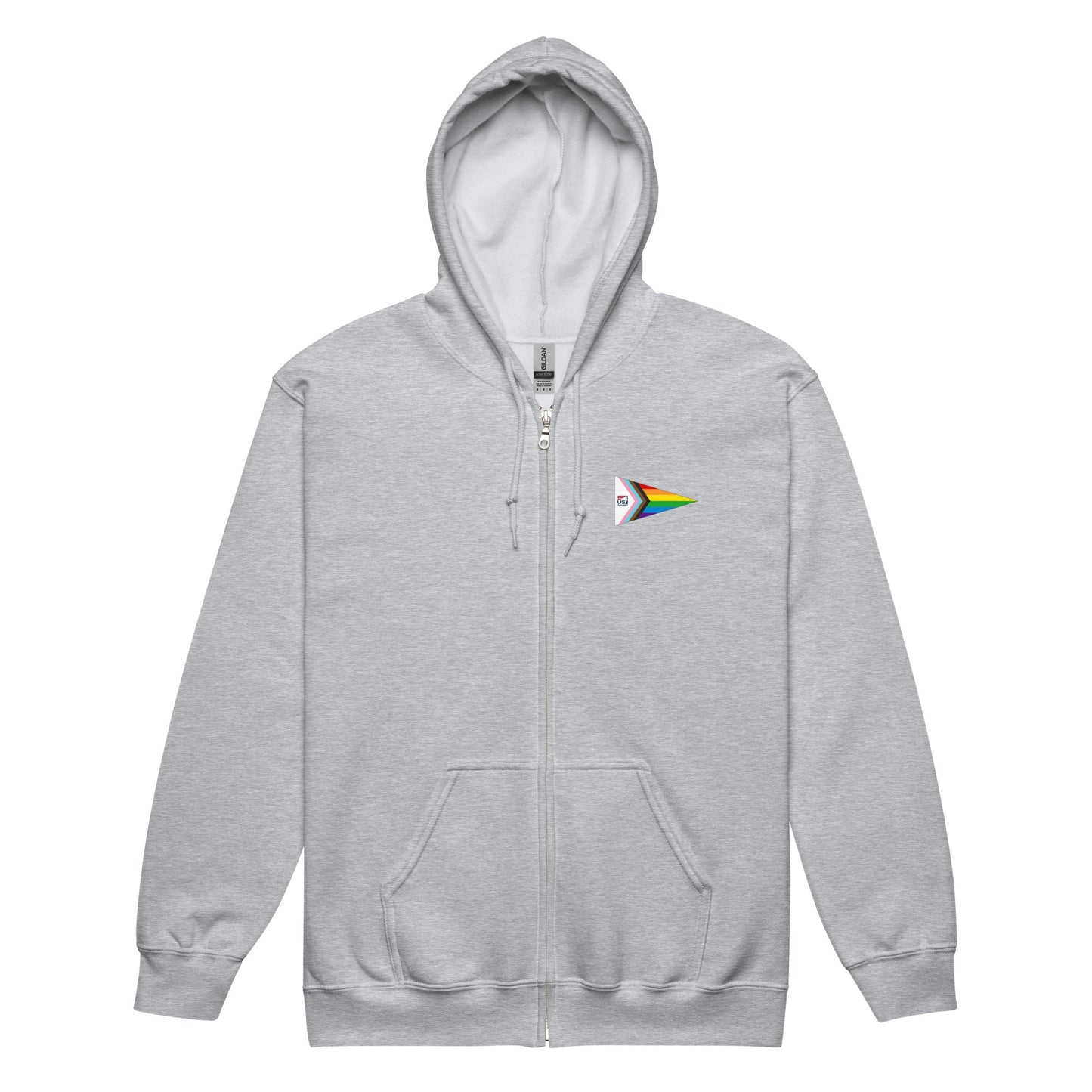 Unisex Zip Up Hoodie (Pride)