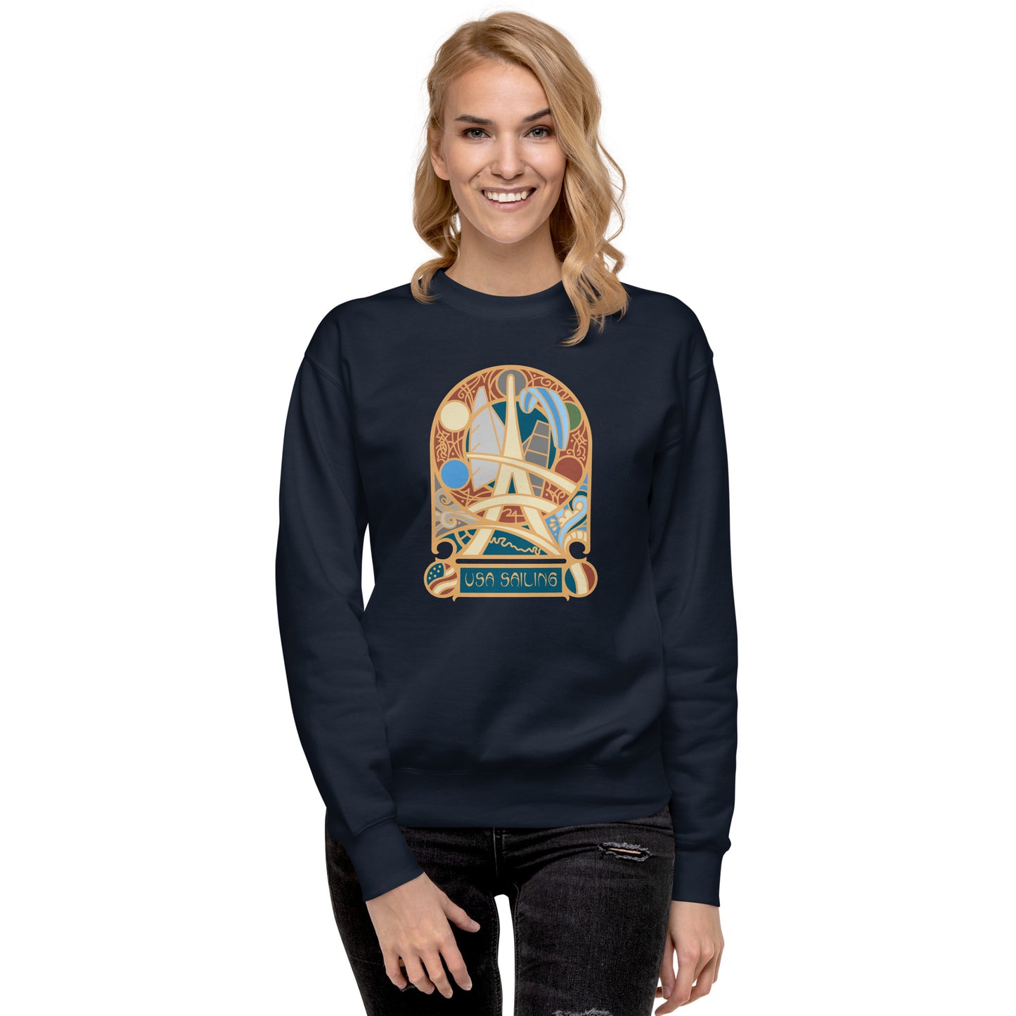 Unisex Premium Sweatshirt (Pin Design)