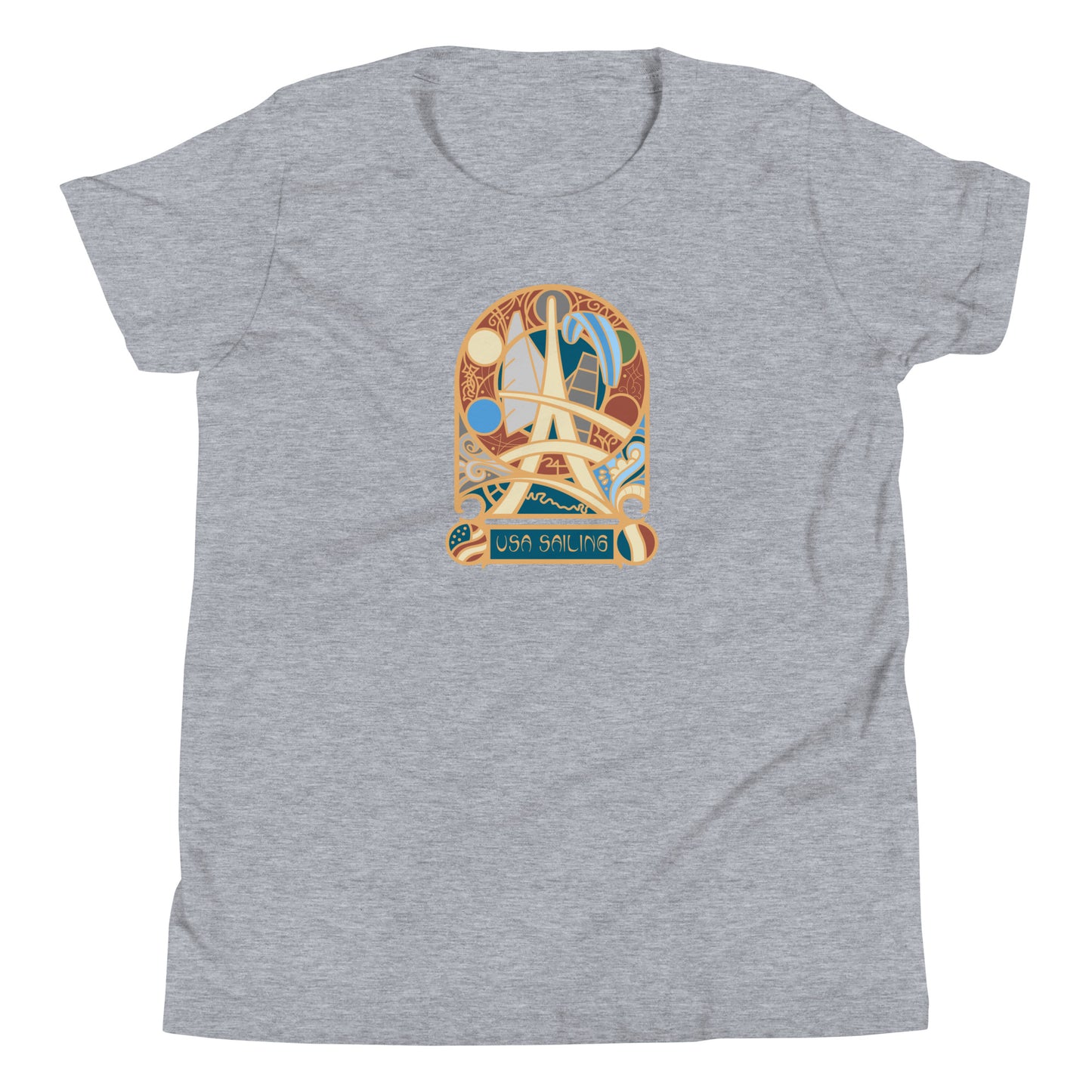 Youth Short Sleeve Tee (Pin Design)