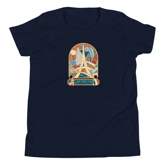 Youth Short Sleeve Tee (Pin Design)